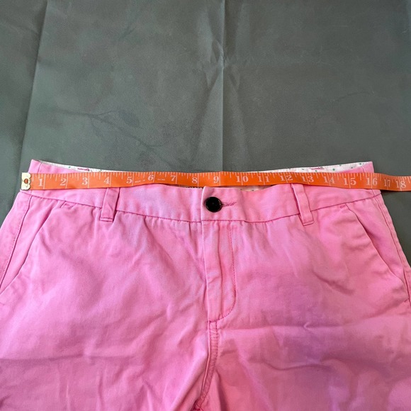 Merona Chino Shorts Womens Size 8 Bubblegum Pink Cotton Flat Front Pockets - Picture 5 of 10